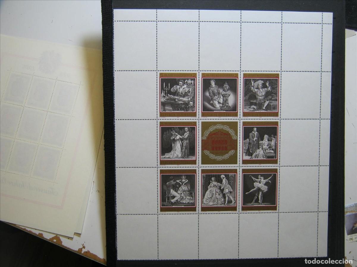 Sellos: AUSTRIA 1969 HOJA BLOQUE YVERT HB 6 MNH** SIN CHARNELA LUJO.