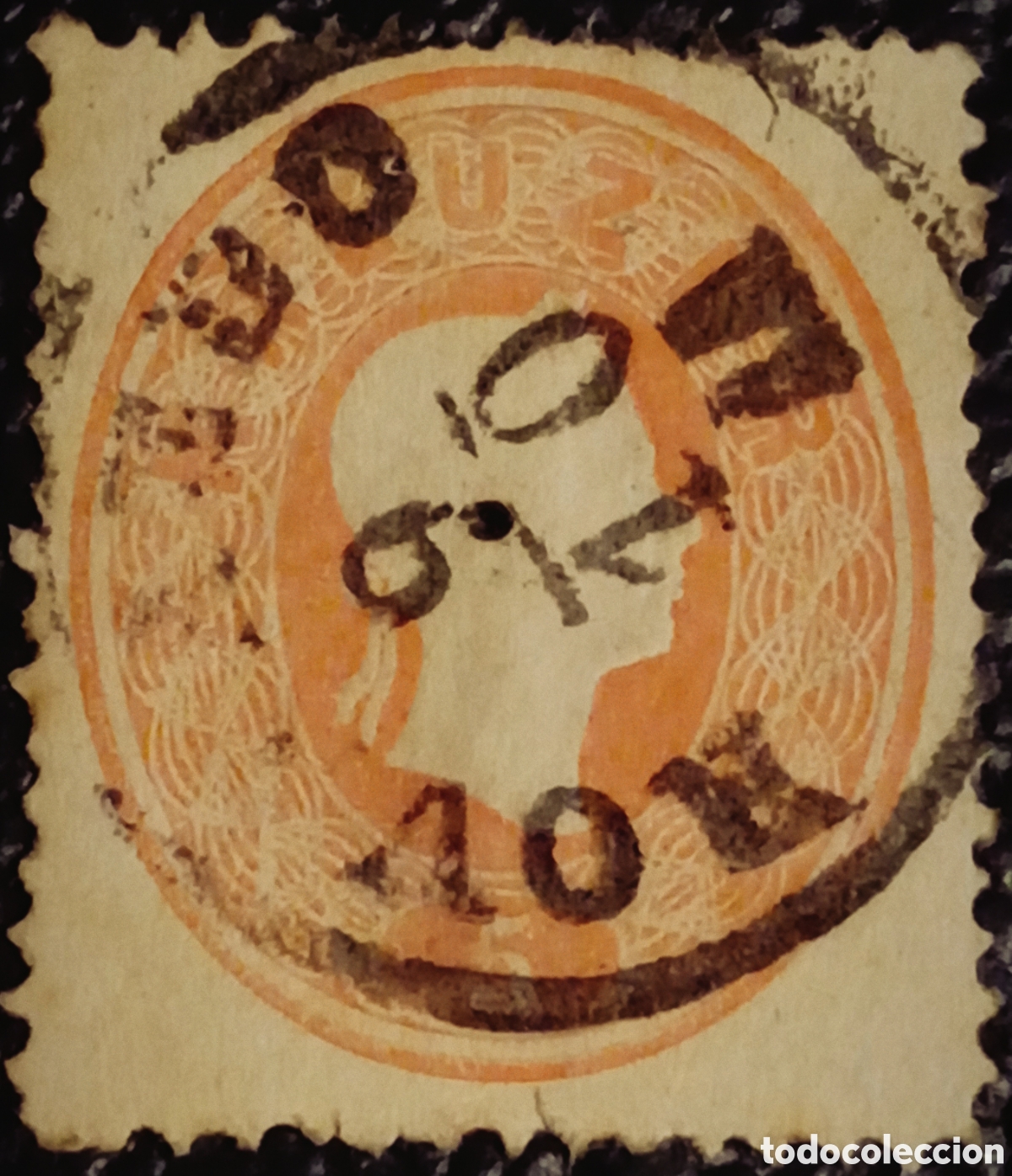 Sellos: Austria 1861 - 5 Kreuzer (Emperador Francisco Jos&eacute; I) - Michel Nr. 18 Usado