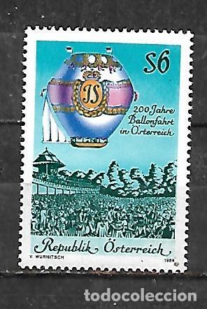 Sellos: 1984: Bicentenario del globo aerost&aacute;tico en Austria (MNH**)