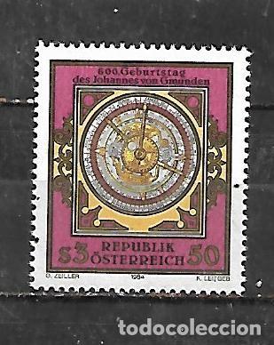 Sellos: 1984 VI Cent. del nacimiento del astr&oacute;nomo y matem&aacute;tico Johannes von Gmunden, 1380 - 1442 (MNH**)