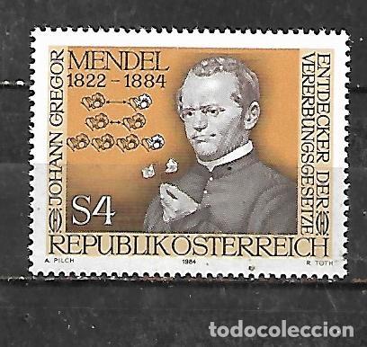 Sellos: 1984: Centenario de la muerte de Johann Gregor Mendel (MNH**)