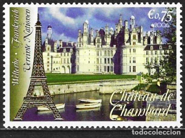 Sellos: Naciones Unidas (Viena) 2006 - Mi 468 - YT 479 - Patrimonio de Francia - MNH**