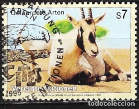 Sellos: Naciones Unidas (Viena) 1995 - Mi 183 - YT 203 - Fauna : Oryx