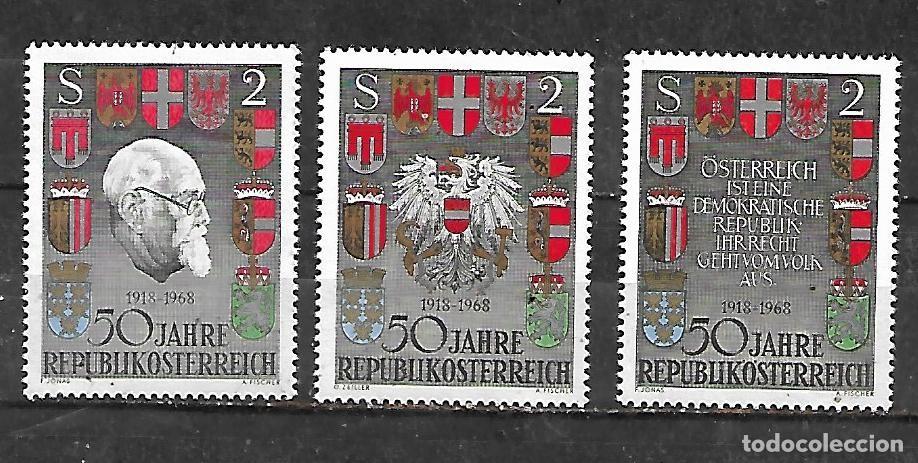 Sellos: 1968: Serie &rdquo;50 Aniversario de la rep&uacute;blica&rdquo; (MNH**)