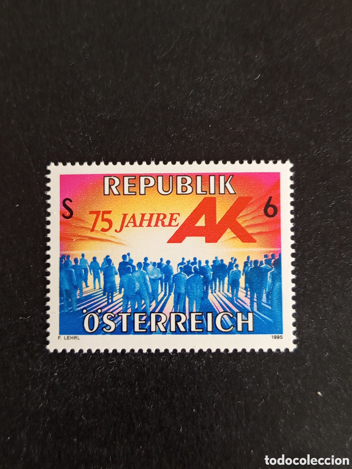 Sellos: AUSTRIA, 1995. C&aacute;maras de trabajadores en Austria. Yvert 1967. Pedido m&iacute;nimo 3 &euro;. Ver fotos .