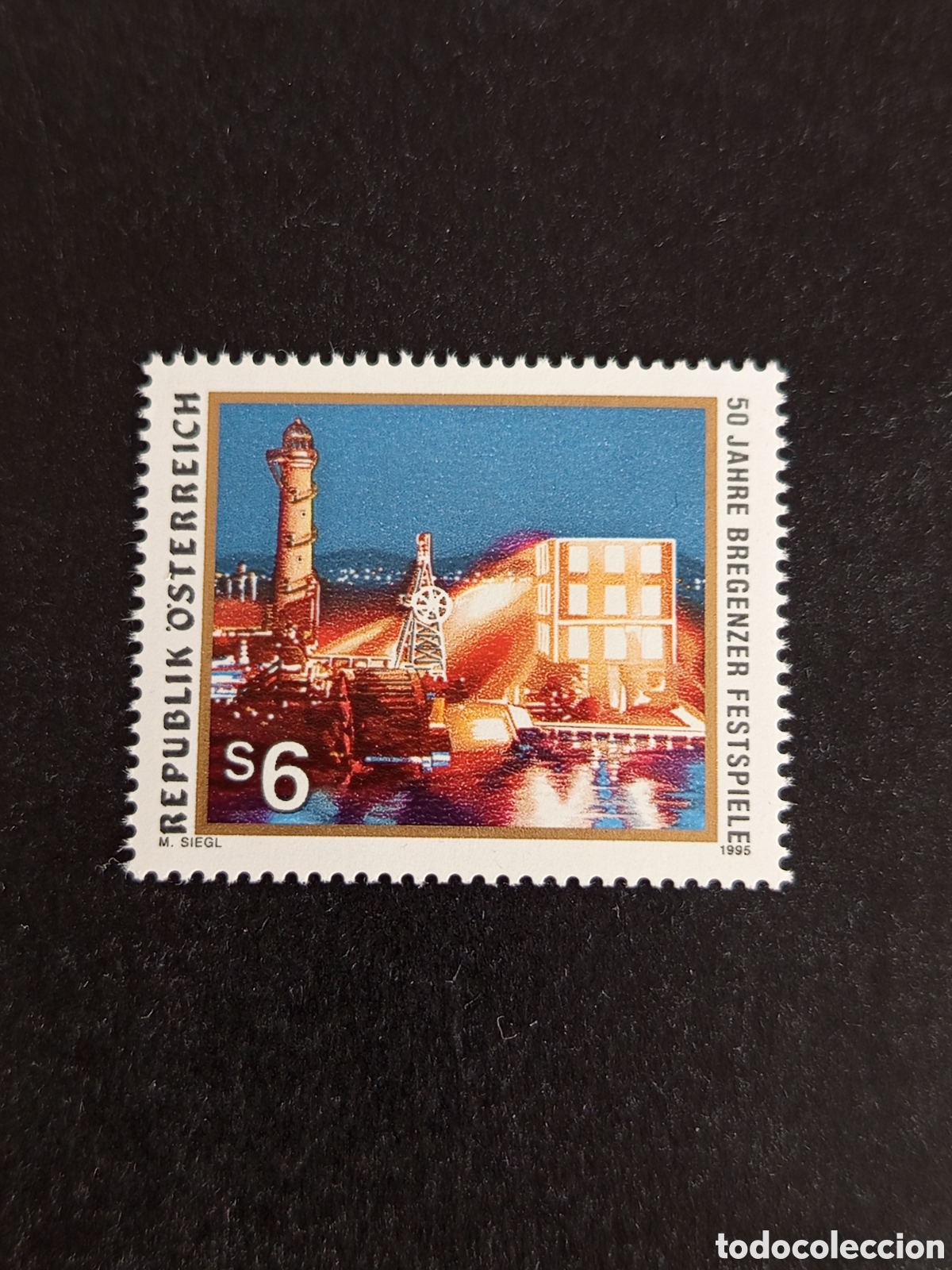Selos: AUSTRIA, 1995. Festival de Bregenz. &rdquo;El barco fantasma'. Yvert 1989. Pedido m&iacute;nimo 3 &euro;. Ver fotos .