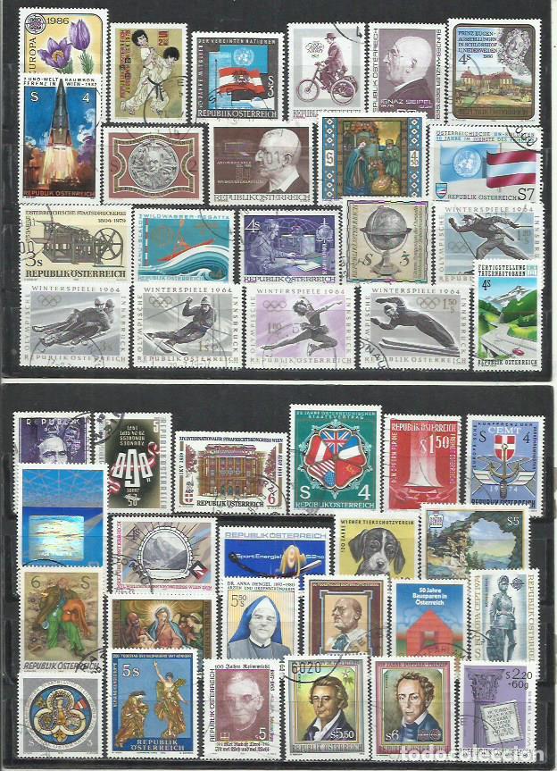 Sellos: R92C-LOTE SELLOS ANTIGUOS AUSTRIA USADOS,SIN TASAR,MUCHOS VALORES,IDEAL PARA MANCOLISTAS.&Ouml;STERREICH