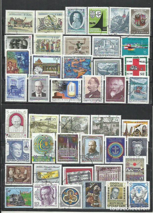 Sellos: R92D-LOTE SELLOS ANTIGUOS AUSTRIA USADOS,SIN TASAR,MUCHOS VALORES,IDEAL PARA MANCOLISTAS.&Ouml;STERREICH