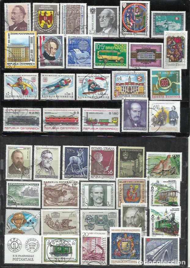 Sellos: R92E-LOTE SELLOS ANTIGUOS AUSTRIA USADOS,SIN TASAR,MUCHOS VALORES,IDEAL PARA MANCOLISTAS.&Ouml;STERREICH