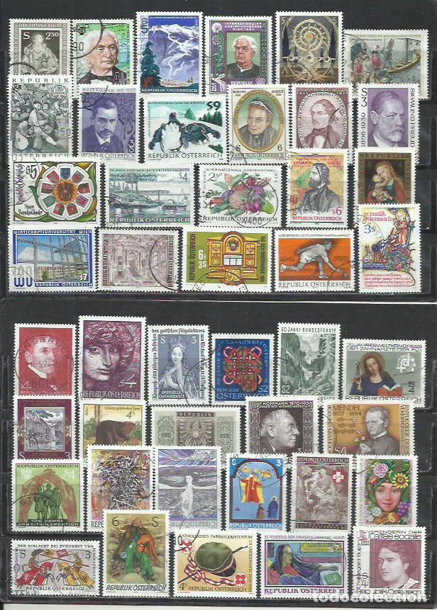 Sellos: R92F-LOTE SELLOS ANTIGUOS AUSTRIA USADOS,SIN TASAR,MUCHOS VALORES,IDEAL PARA MANCOLISTAS.&Ouml;STERREICH