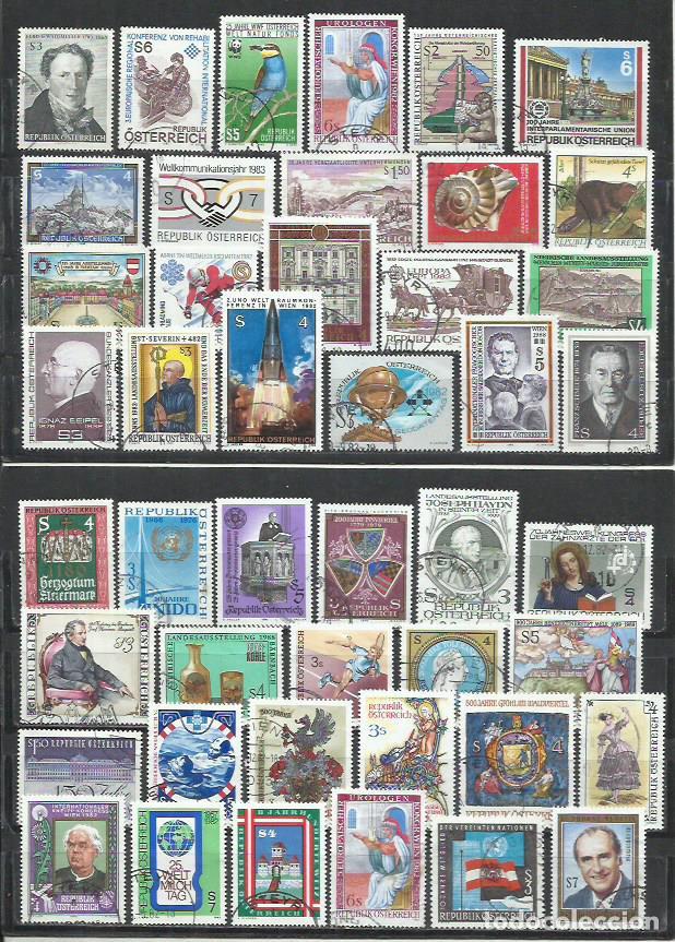 Sellos: R92H-LOTE SELLOS ANTIGUOS AUSTRIA USADOS,SIN TASAR,MUCHOS VALORES,IDEAL PARA MANCOLISTAS.&Ouml;STERREICH