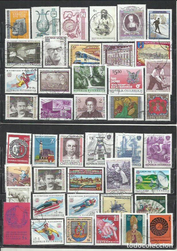 Sellos: R92O-LOTE SELLOS ANTIGUOS AUSTRIA USADOS,SIN TASAR,MUCHOS VALORES,IDEAL PARA MANCOLISTAS.&Ouml;STERREICH