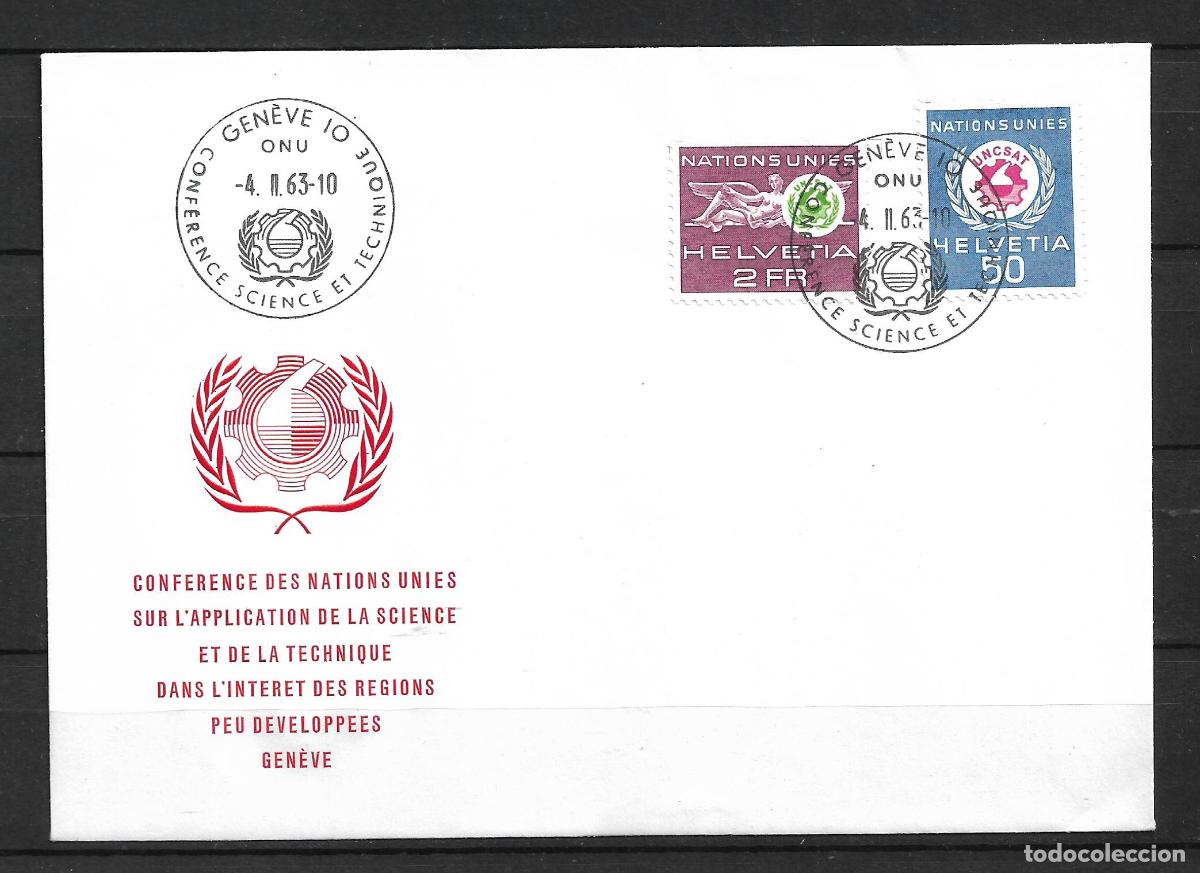 Sellos: suiza 1963 sobre circulado - 153/7