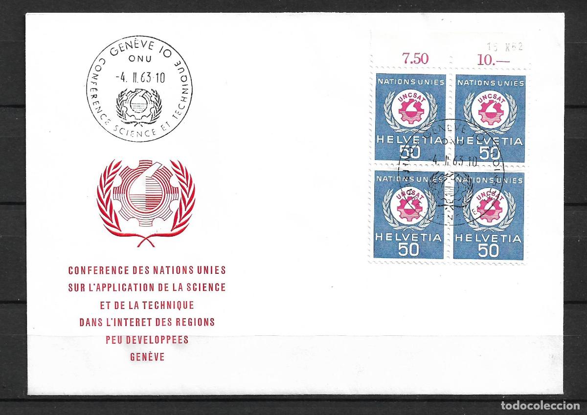 Sellos: suiza 1963 sobre circulado - 153/7
