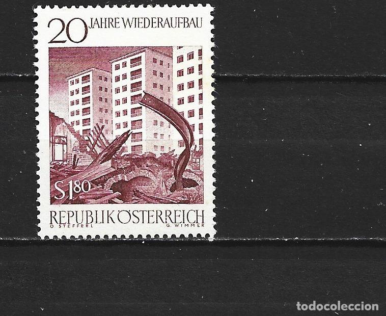 Selos: AUSTRIA YVERT NUM. 1015 ** SERIE COMPLETA SIN FIJASELLOS