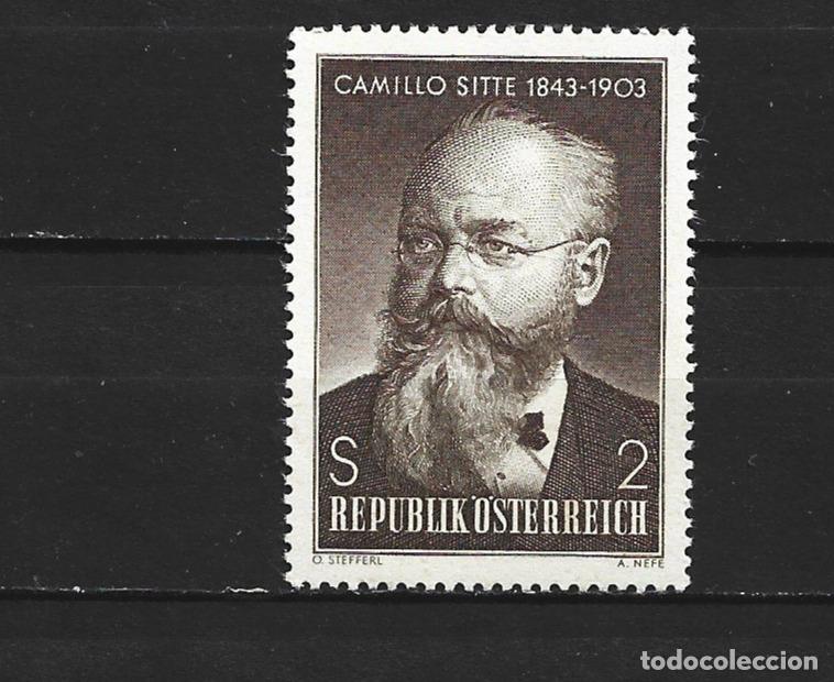 Stamps: AUSTRIA YVERT NUM. 1091 ** SERIE COMPLETA SIN FIJASELLOS