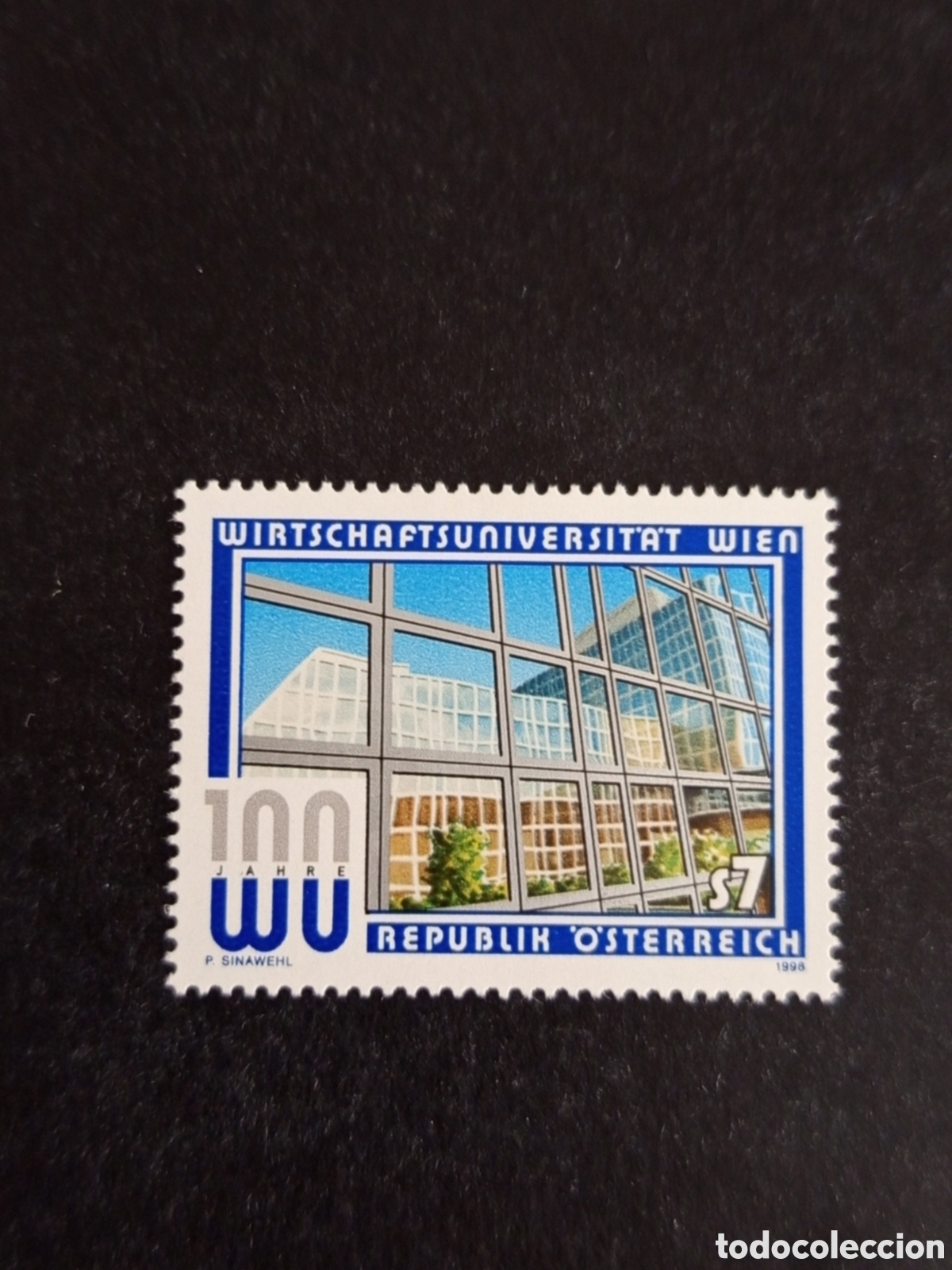 Sellos: AUSTRIA, 1998. Universidad de Comercio de Viena. Pedido m&iacute;nimo 3 &euro;. Ver fotos. Sellos sin circular