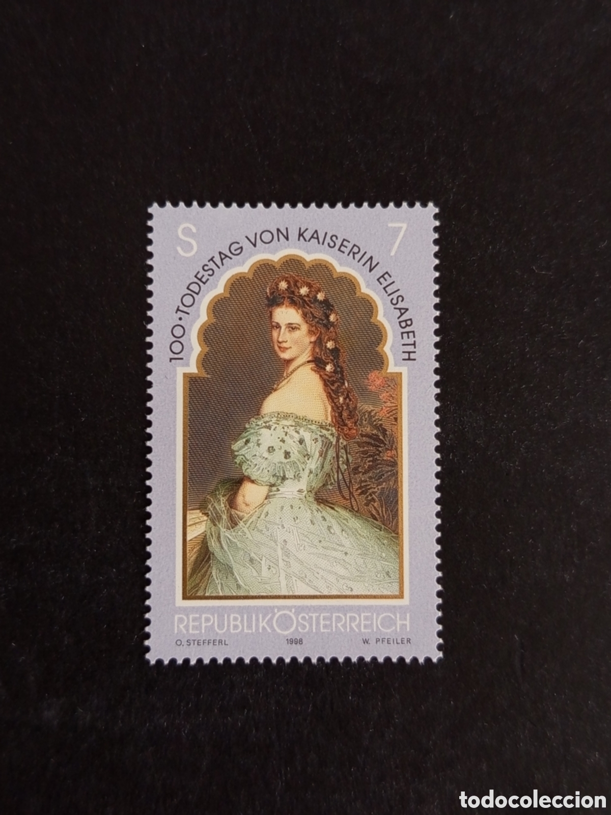 Sellos: AUSTRIA, 1998. Emperatriz Isabel. . Pedido m&iacute;nimo 3 &euro;. Ver fotos . Sello sin circular, sin charnela