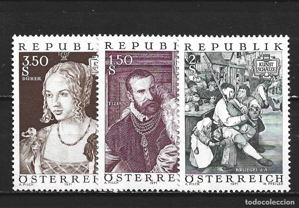 Sellos: AUSTRIA YVERT NUM. 1189/1191 ** SERIE COMPLETA SIN FIJASELLOS