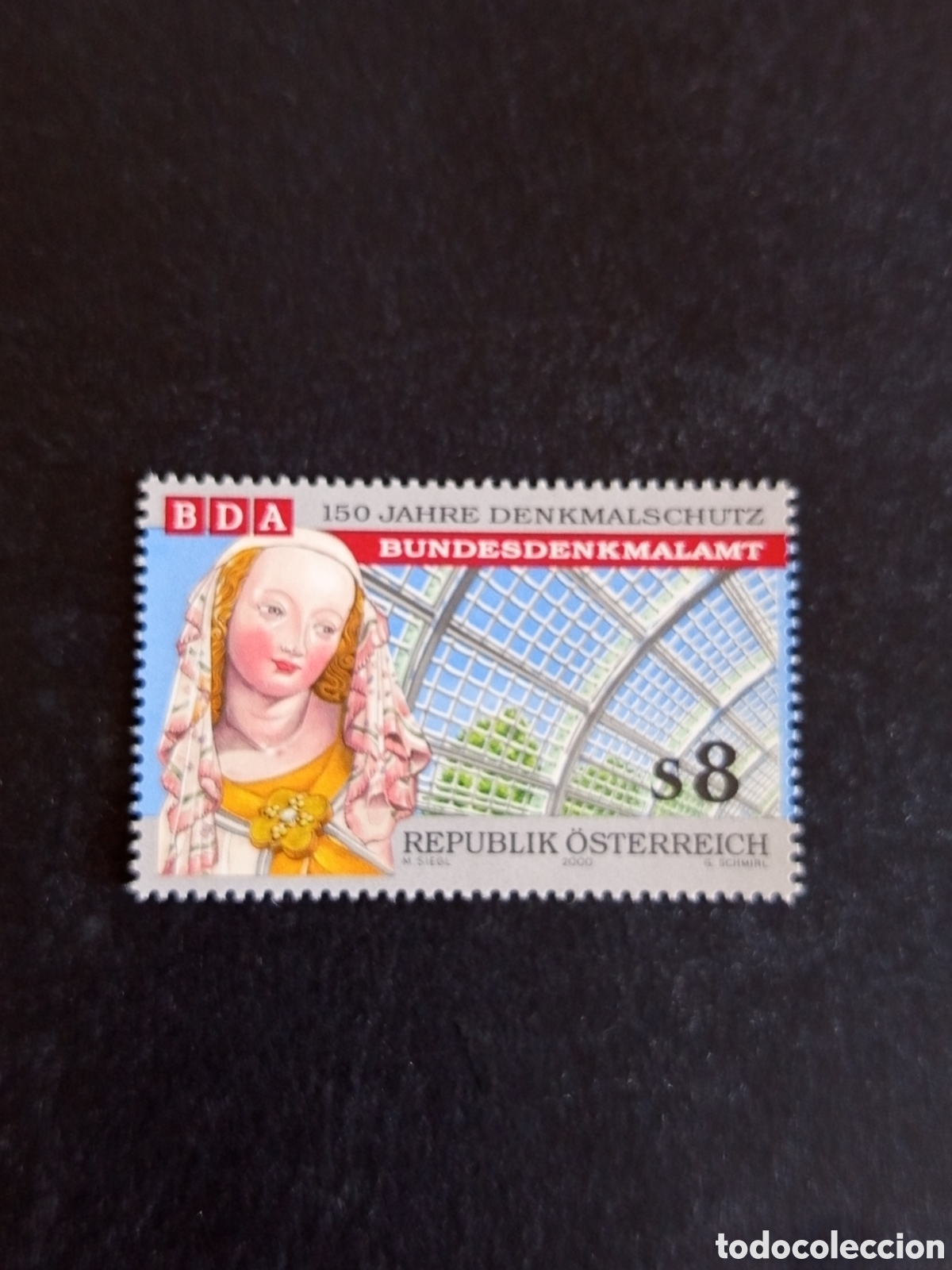 Selos: AUSTRIA, 2000. Protecci&oacute;n de Monumentos Hist&oacute;ricos. Pedido m&iacute;nimo 3 &euro;. Ver fotos. Sello sin circular