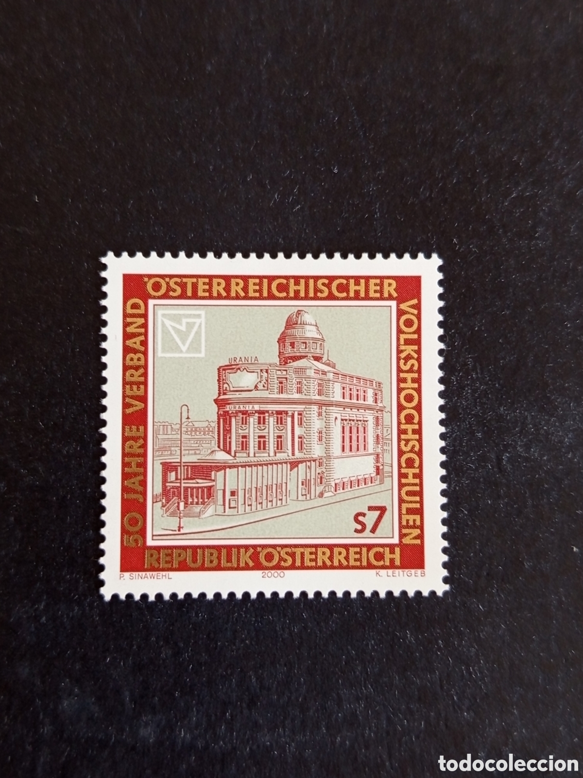 Sellos: AUSTRIA, 2000. Centros de Educaci&oacute;n de adultos. Pedido m&iacute;nimo 3 &euro;. Ver fotos. Sello sin circular