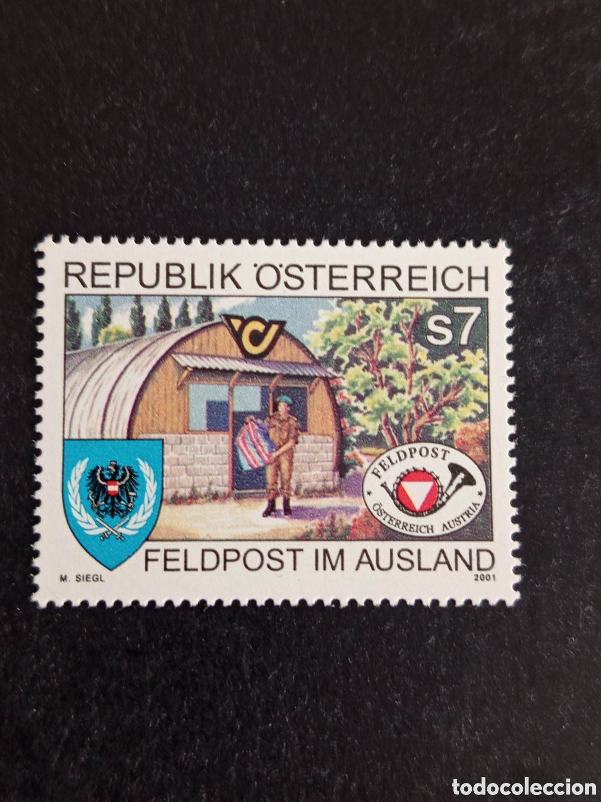 Sellos: AUSTRIA, 2001. Correo postal en el extranjero, Famagusta (Chipre). Pedido m&iacute;nimo 3 &euro;. Ver fotos.