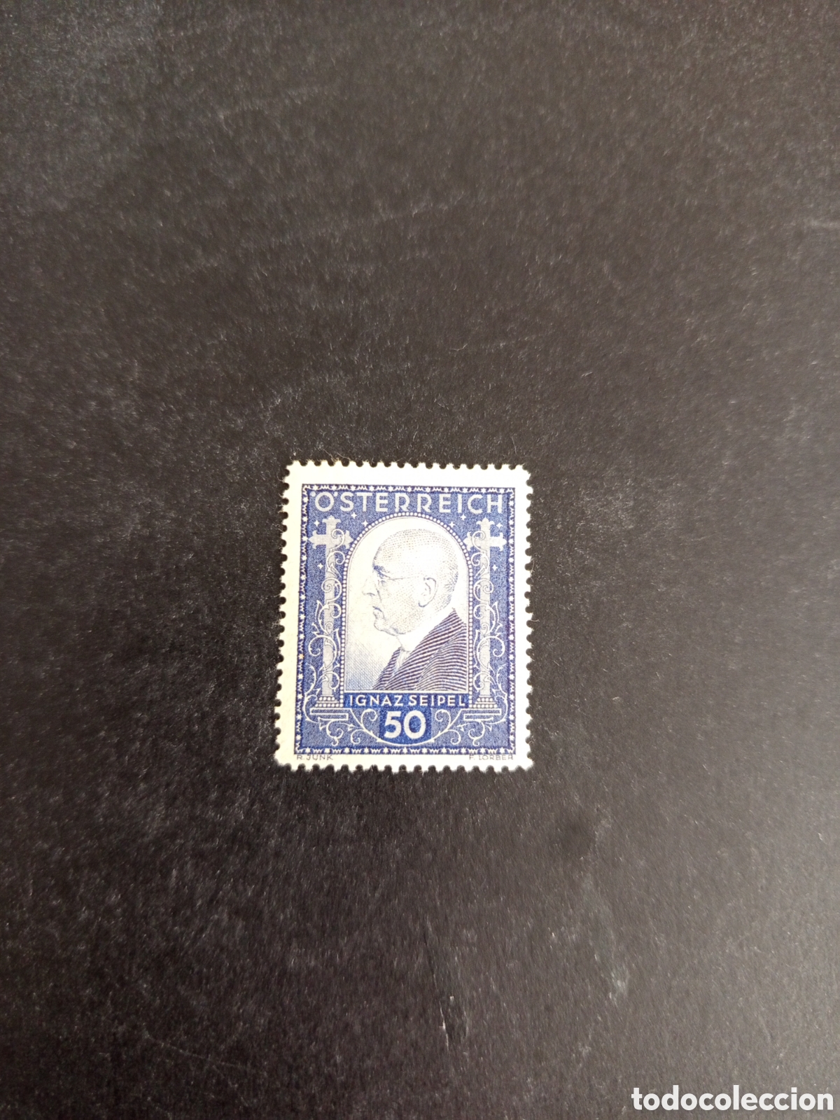 Sellos: AUSTRIA 1932. Canciller Ignaz Seipel Yvert 419. Pedido m&iacute;nimo 3 &euro;. Ver fotos. Serie completa.