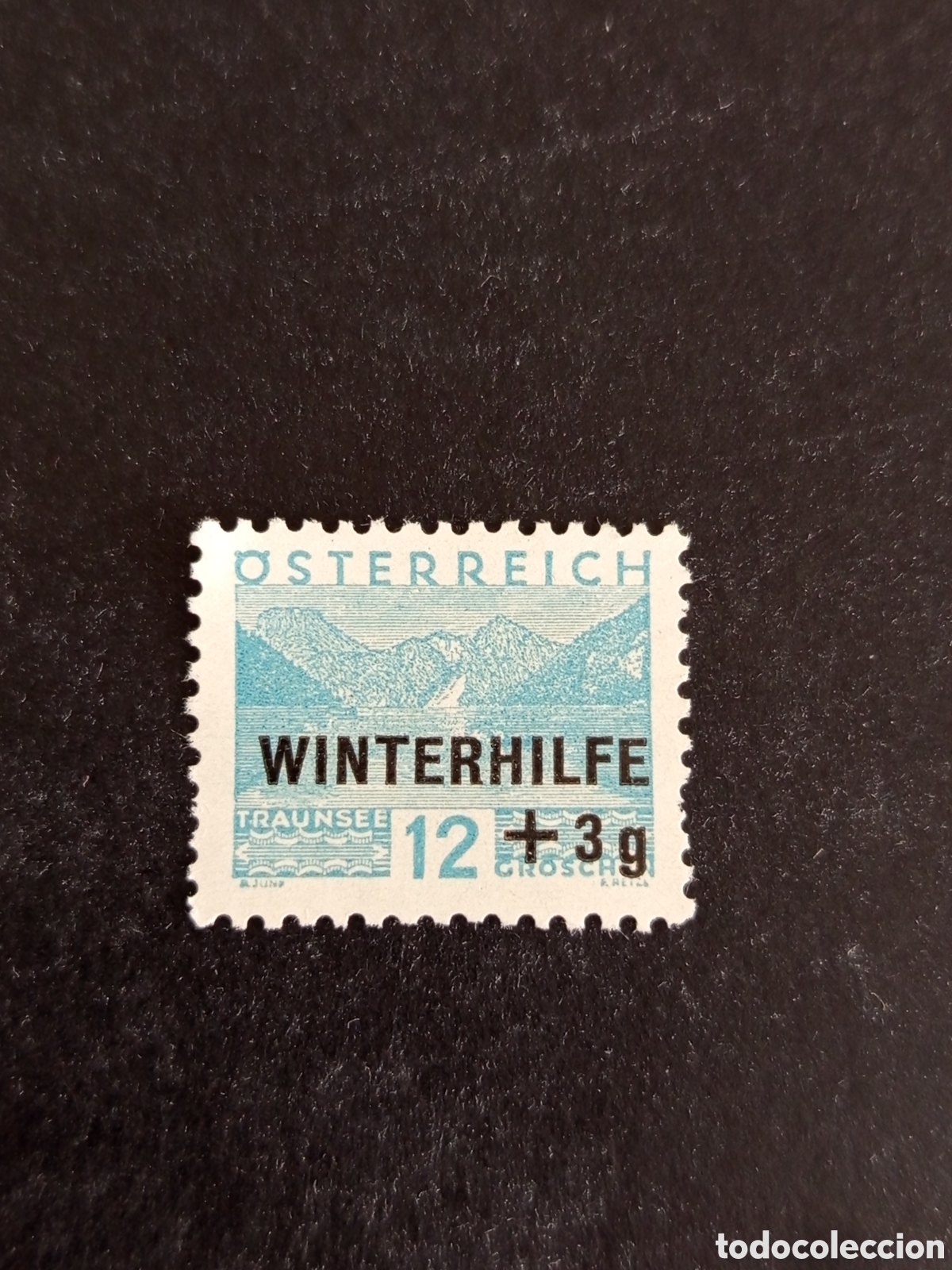 Sellos: AUSTRIA 1933. Paisaje. Pro auxilio de invierno. Yvert 438. Pedido m&iacute;nimo 3 &euro;. Ver fotos.