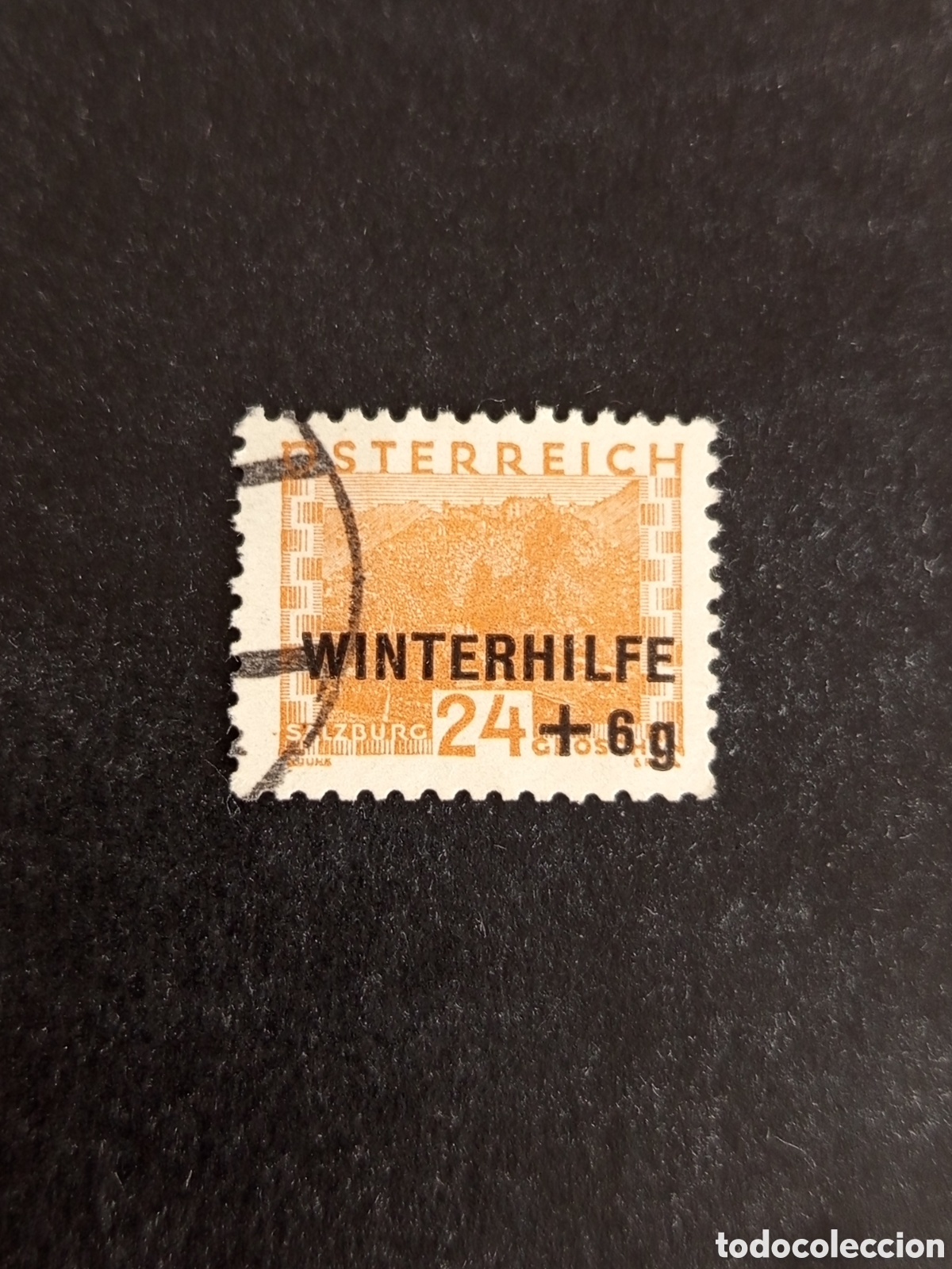 Sellos: AUSTRIA 1933. Paisaje. Pro auxilio de invierno. Yvert 439. Pedido m&iacute;nimo 3 &euro;. Ver fotos.