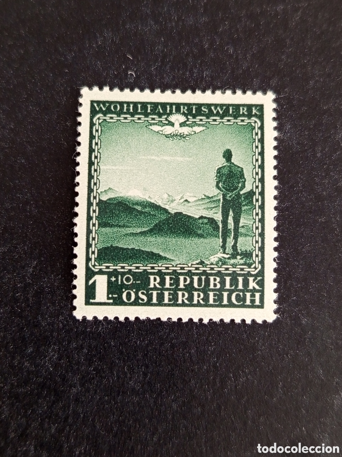 Sellos: AUSTRIA 1945. Pro obras de Beneficiencia. Yvert 576. Pedido m&iacute;nimo 3 &euro;. Ver fotos. Serie completa.