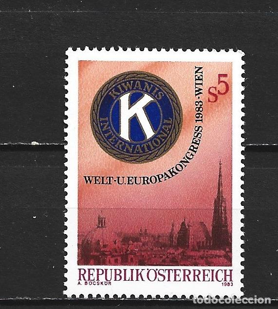 Sellos: AUSTRIA YVERT NUM. 1573 ** SERIE COMPLETA SIN FIJASELLOS