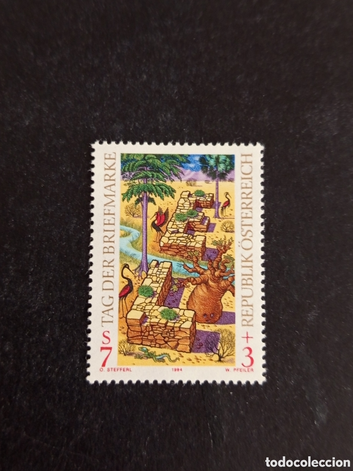 Sellos: AUSTRIA, 1994. D&Iacute;A DEL SELLO. LETRAS E Y L. YVERT 1956. PEDIDO M&Iacute;NIMO 3 &euro;. VER FOTOS.