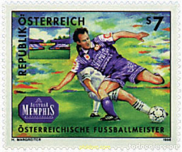 Sellos: 69245 MNH AUSTRIA 1998 CAMPEONATO AUSTRIACO DE FUTBOL