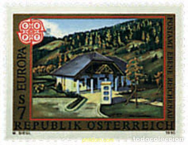 Sellos: 62761 MNH AUSTRIA 1990 EUROPA CEPT. OFICINAS POSTALES