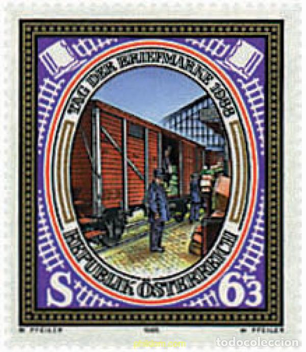 Sellos: 57313 MNH AUSTRIA 1988 DIA DEL SELLO