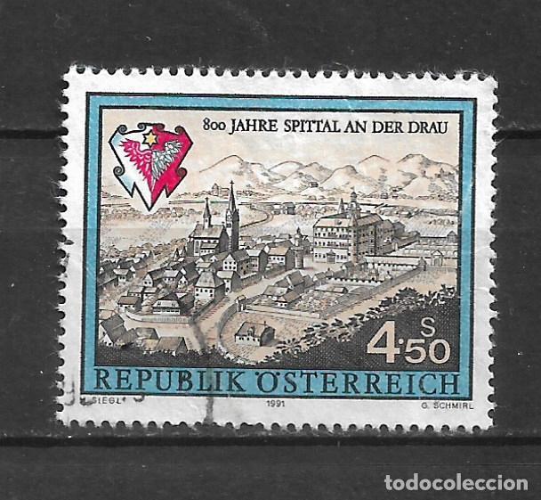 Sellos: austria 1991 sello usado - 8/6