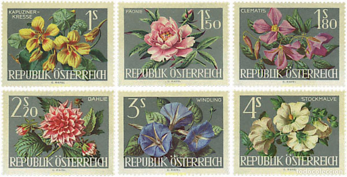 Sellos: 200698 HINGED AUSTRIA 1964 EXPOSICION INTERNACIONAL DE HORTICULTURA EN VIENA