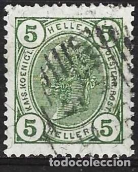 Sellos: Austria 1906 - Mi 133 - YT 95 - Emperador Francisco Jos&eacute;
