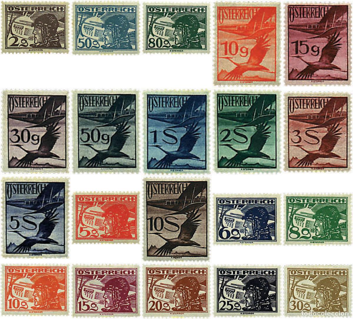 Sellos: 612374 HINGED AUSTRIA 1925 AVIACION