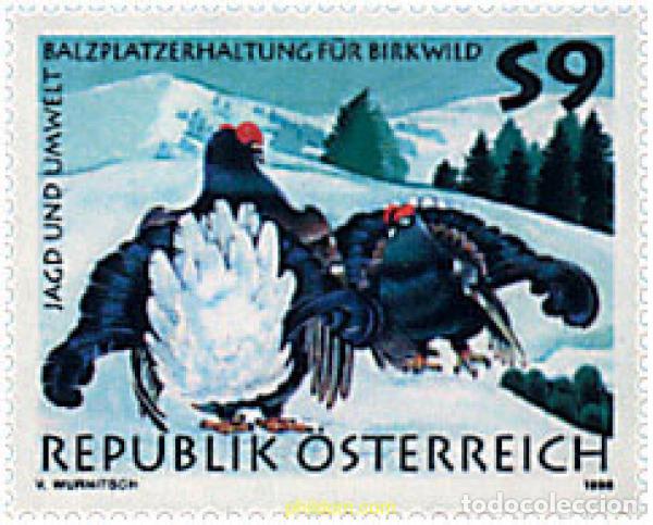Sellos: 33245 MNH AUSTRIA 1998 LA CAZA Y SU ENTORNO