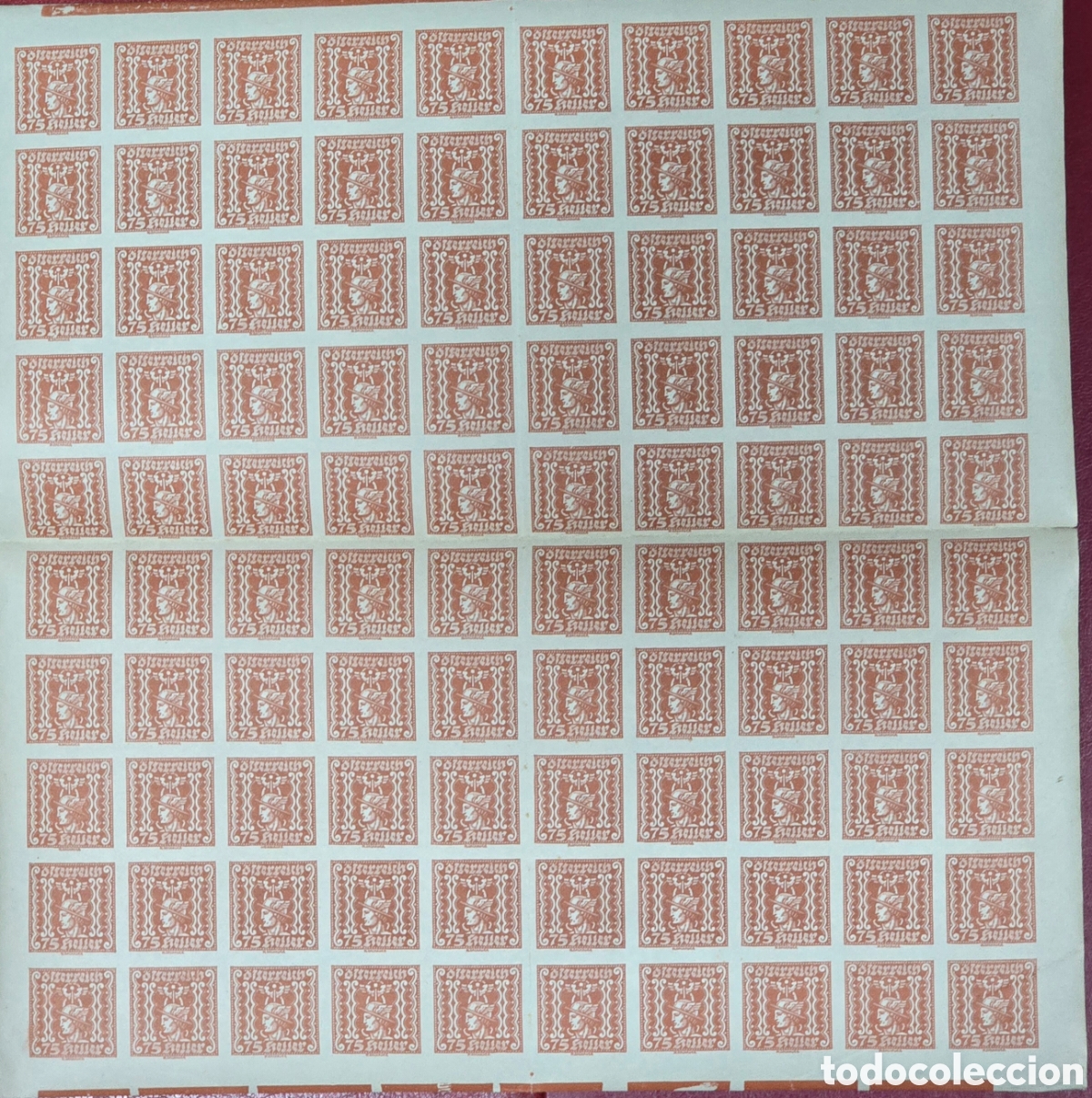 Sellos: Sellos de Austria 75 heller, 1921-1922