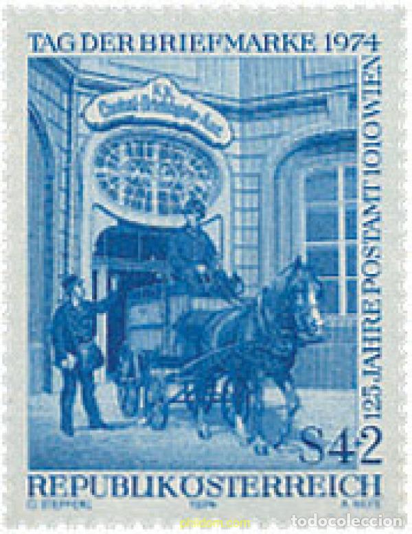 Sellos: 69029 MNH AUSTRIA 1974 DIA DEL SELLO