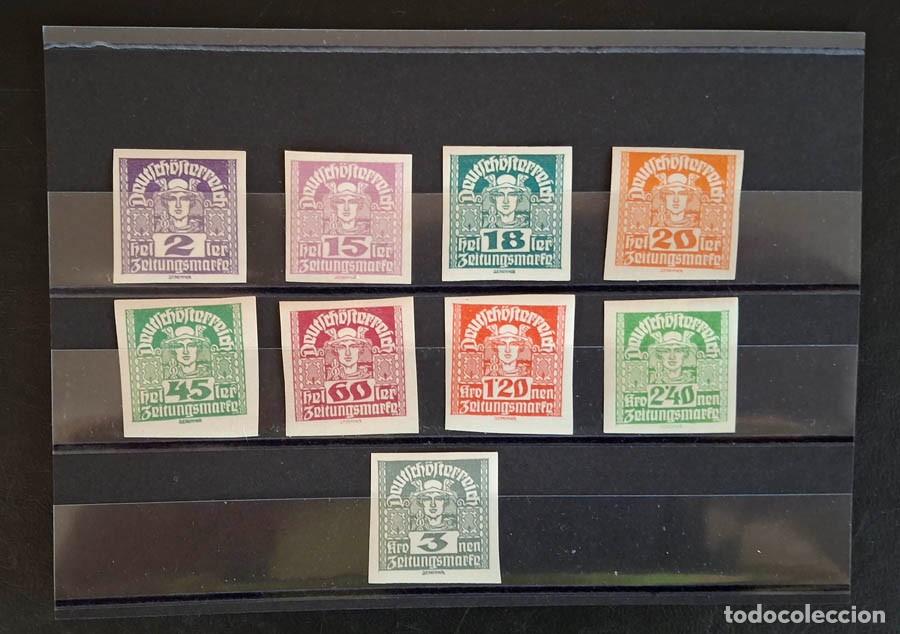 Sellos: AUSTRIA 1920/1921, Newspaper stampsMNH ''