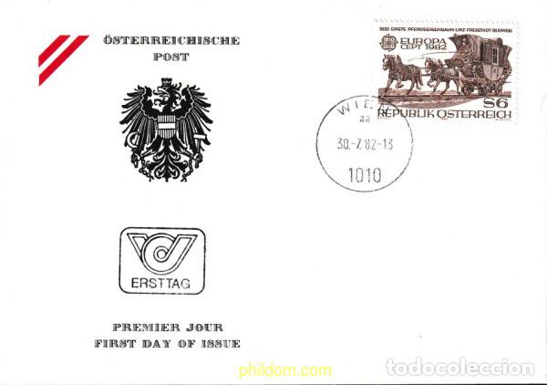 Sellos: 607276 MNH AUSTRIA 1982 EUROPA CEPT. HISTORIA
