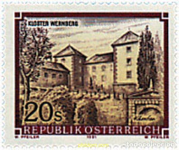 Sellos: 121092 MNH AUSTRIA 1991 ABADIAS Y MONASTERIOS DE AUSTRIA