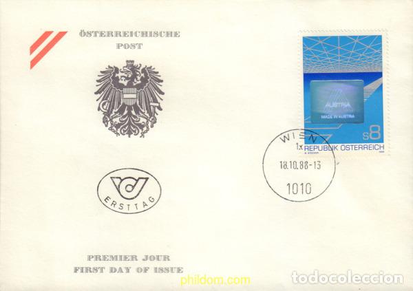 Sellos: 405151 MNH AUSTRIA 1988 EXPORTACION AUSTRIACA