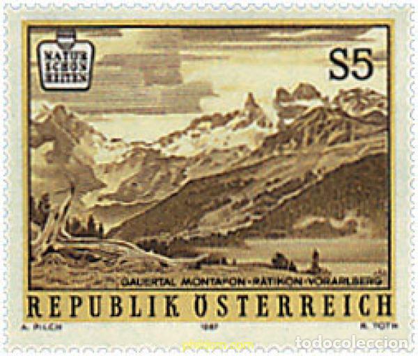 Sellos: 120908 MNH AUSTRIA 1987 BELLEZAS DE LA NATURALEZA