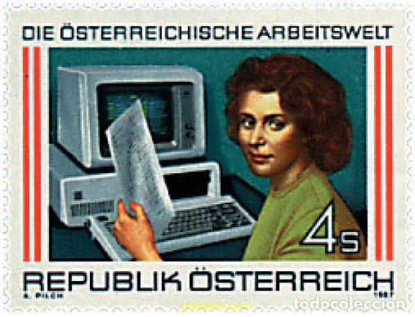 Sellos: 120912 MNH AUSTRIA 1987 EL MUNDO DEL TRABAJO EN AUSTRIA