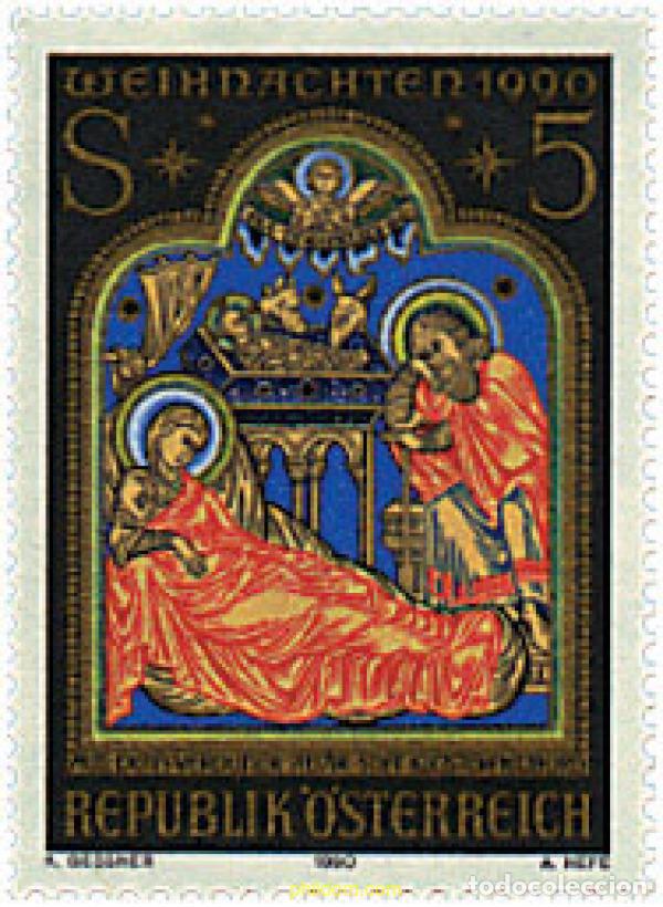Sellos: 69221 MNH AUSTRIA 1990 NAVIDAD