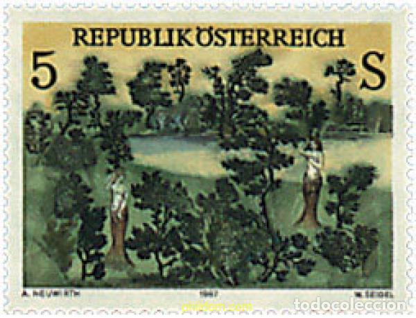 Sellos: 120913 MNH AUSTRIA 1987 ARTE MODERNO AUSTRIACO